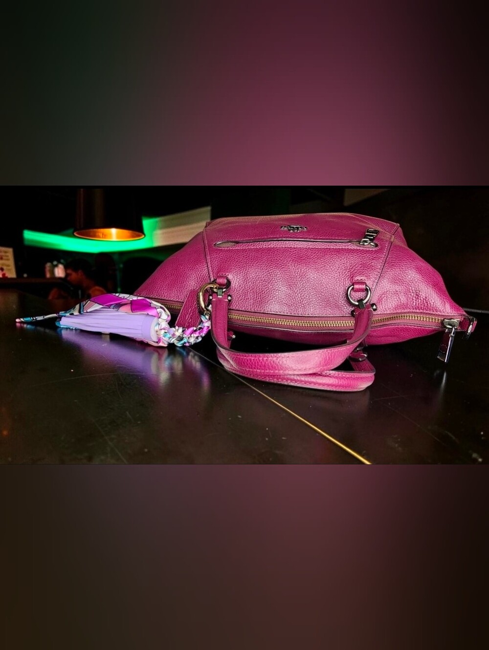 Authentic Coach Prairie Satchel Style No.58874 - Picture 7 of 16